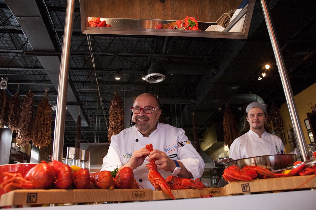 First Annual Devour! Down Home Lobster Supper with Chef Alain Bossé