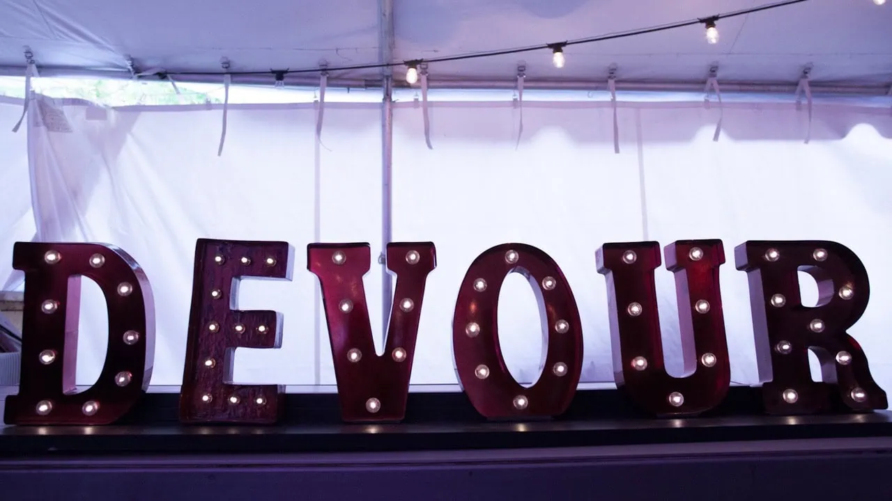 Happy Hour at the Festival Lounge  hosted by the Devour! Board of Directors