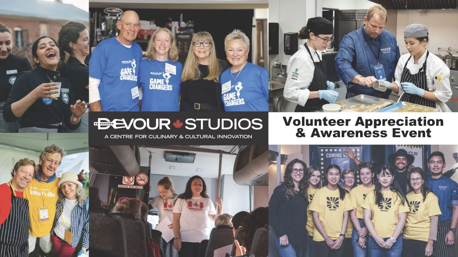 Devour! Studios Volunteer Appreciation & Awareness Event