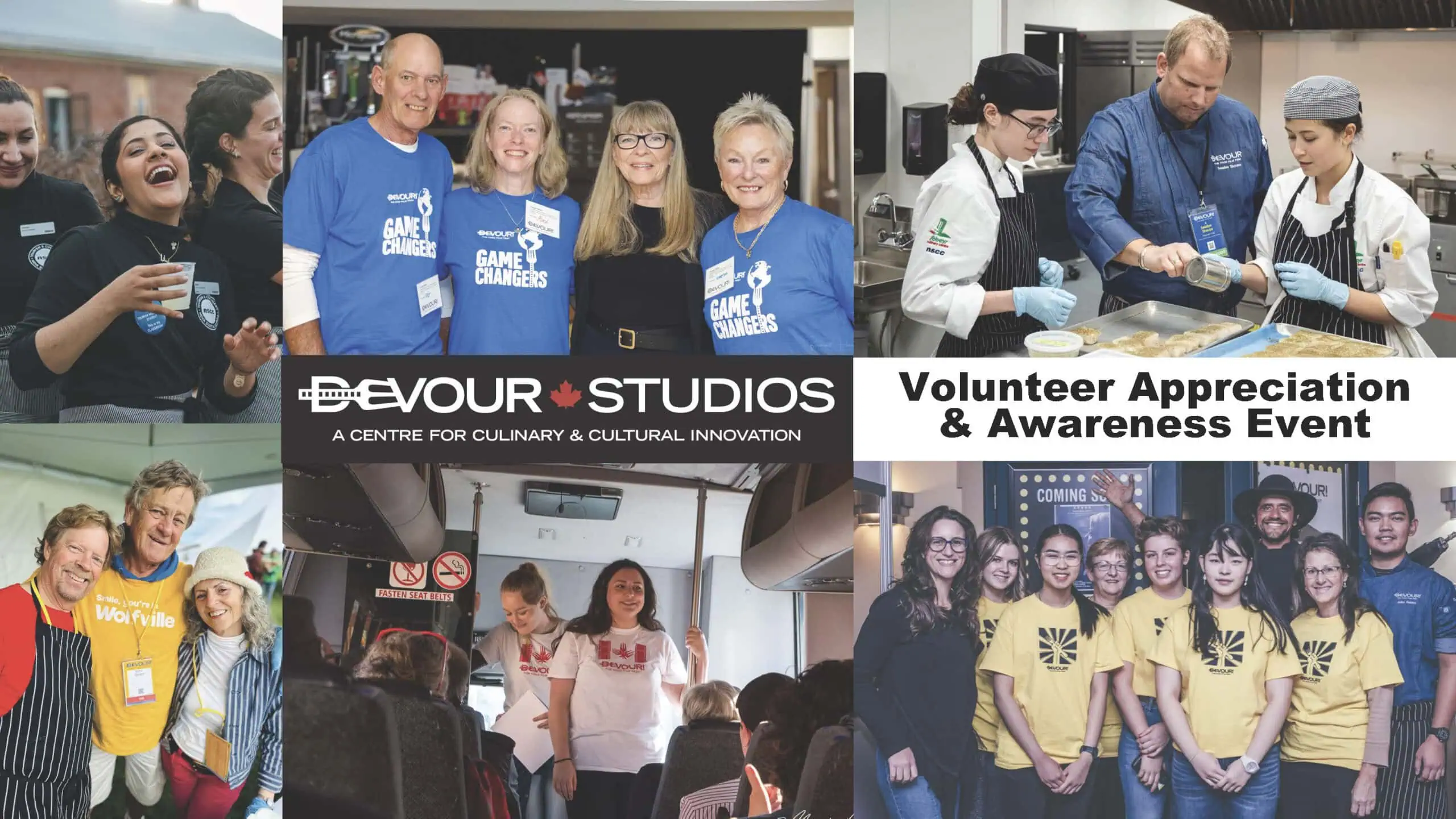 Devour! Studios Volunteer Appreciation & Awareness Event