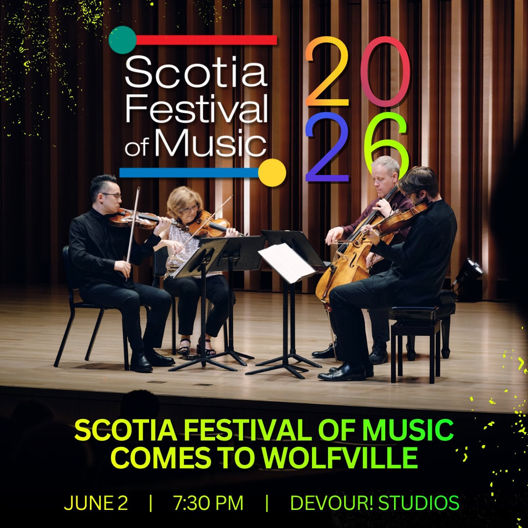 Scotia Festival of Music Comes to Wolfville!