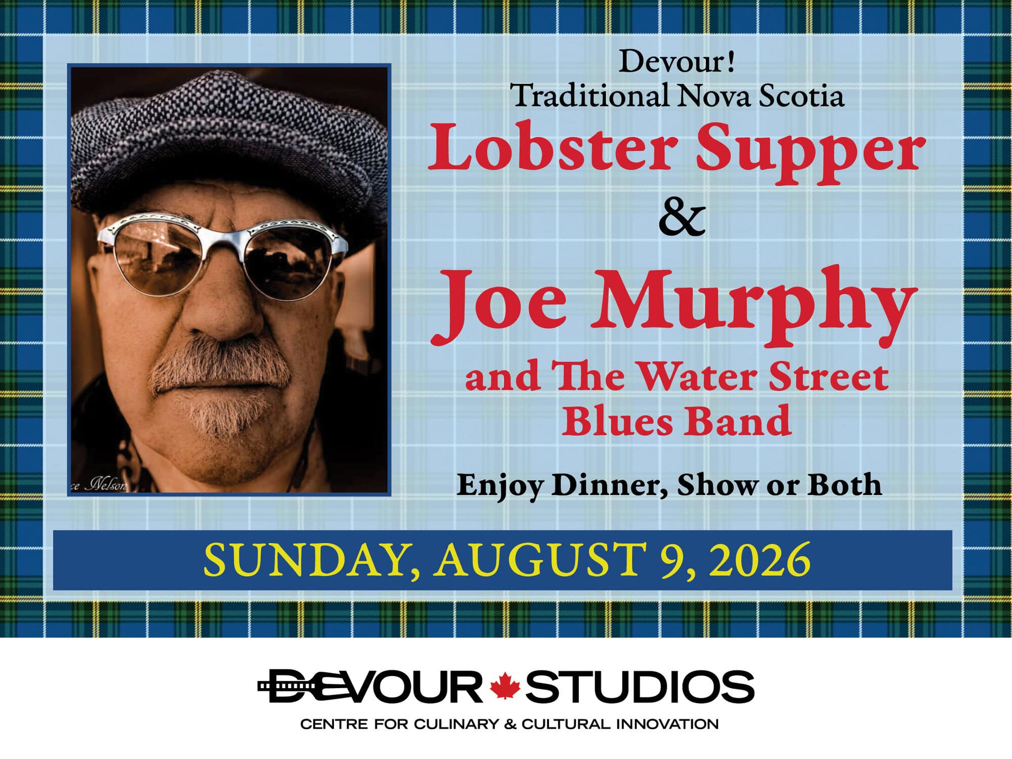 Devour! Traditional Lobster Supper and Joe Murphy and the Water Street Blues Band